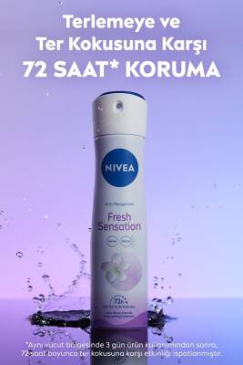 Nivea Fresh Sensation Bayan Deodorant 150Ml - 5