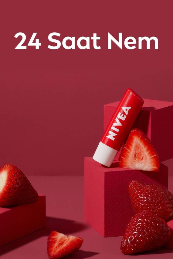 Nivea Lip Strawberry 4,8gr - 2