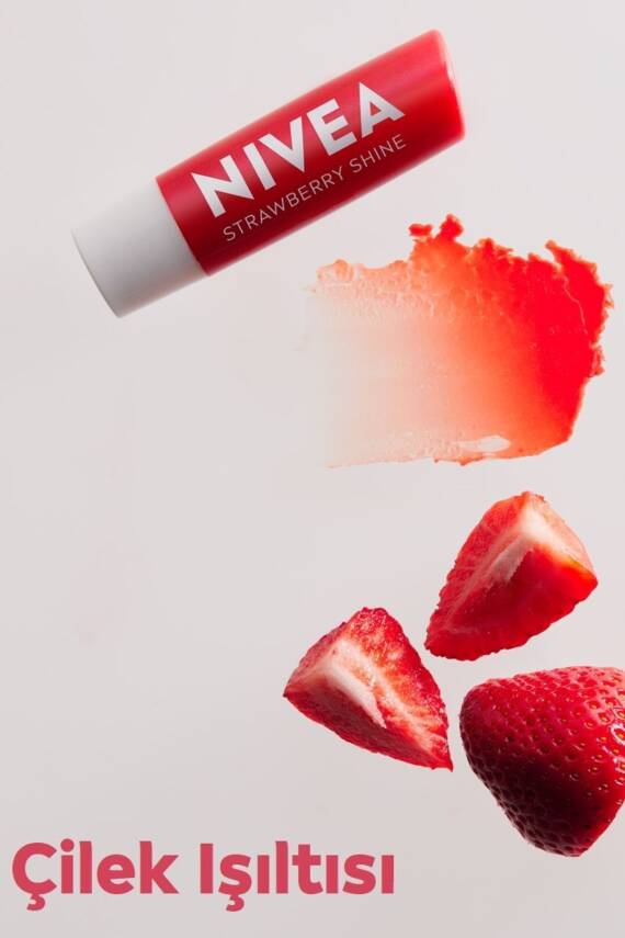 Nivea Lip Strawberry 4,8gr - 3