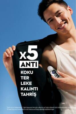 Nivea Men Invisible Black White Power Roll On 50ml - 3