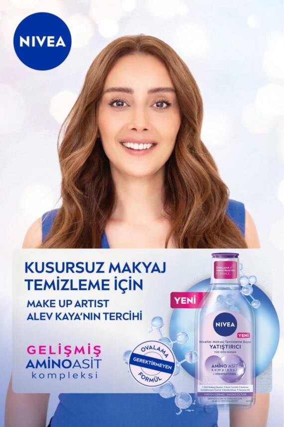 Nivea Micellar Makyaj Temizleme Suyu Amino Asit 400ml, Arındırıcı, Okyanus Yosunu Özü, Karma Yağlı Citler - 6