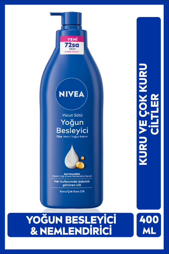 Nivea Yoğun Besleyici Vücut Sütü 400 ml - 1
