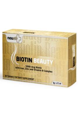 Nouplus Biotin Beauty 5000 Mcg 30 Tb - Nouplus