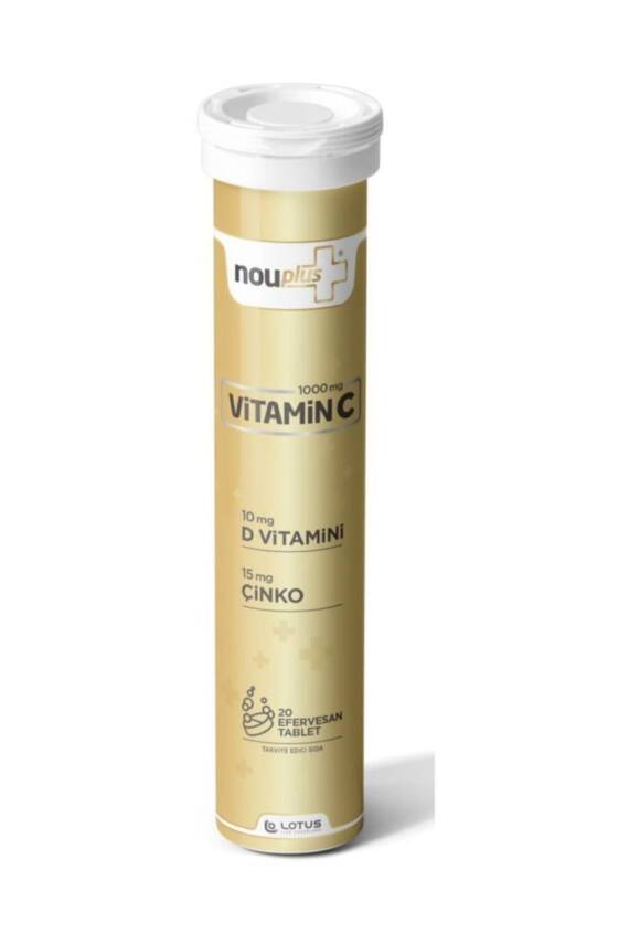 Nouplus C Vitamini 20 Efervesan Tablet - 1