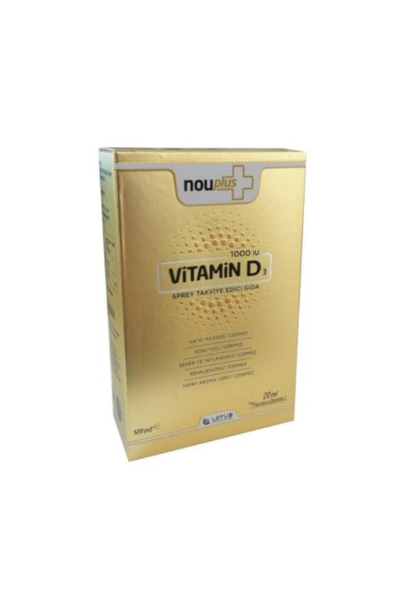 Nouplus D Vitamini 1000 Iu Sprey Damla 20ml - 1