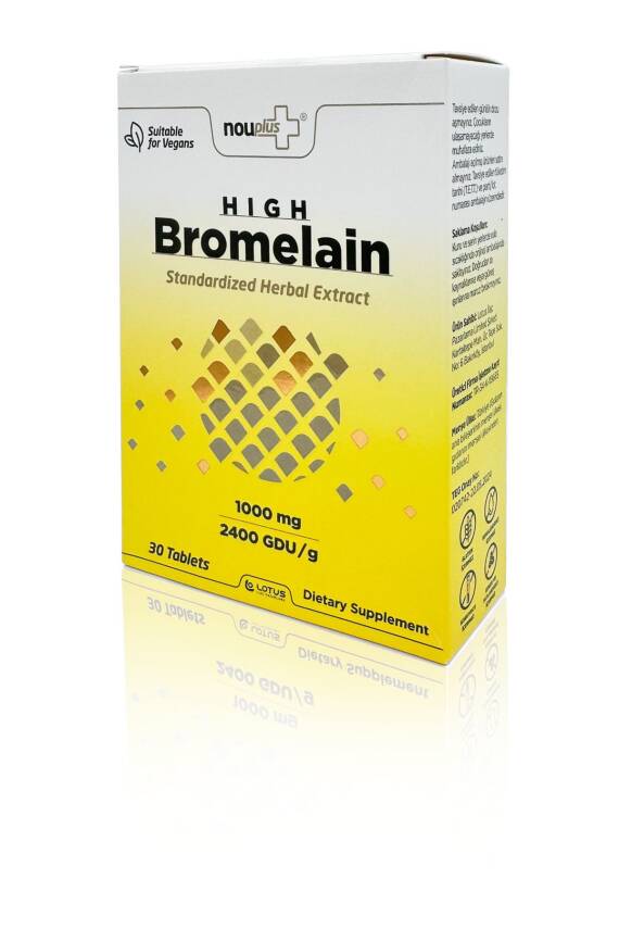Nouplus High Bromelain 1000mg 30 tablet - 2