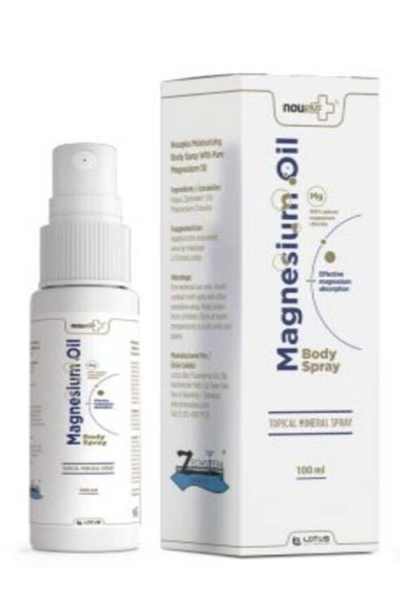 Nouplus Magnezyum Yağı Spreyi 100ml - 1