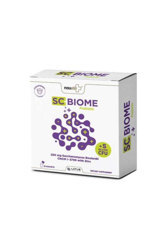 Nouplus Sc Biome Probiyotik Takviye Edici Gıda 10 Saşe - 1