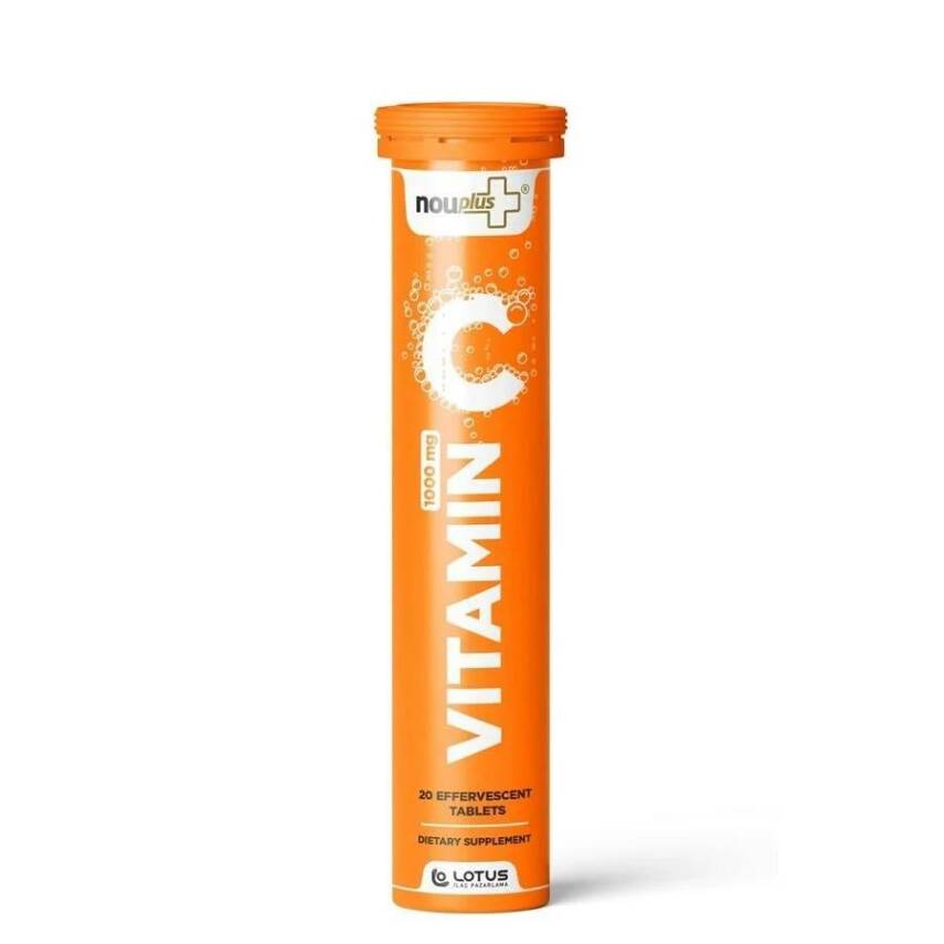 Nouplus Vitamin C 20 Efervesan Tablet - 1