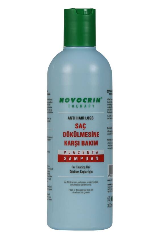 Novocrin Placenta Saç Dökülmesine Karşı Şampuan 300 Ml - 1