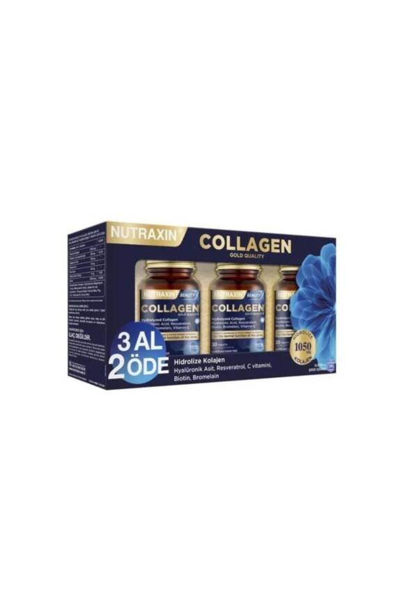 Nutraxin Beauty Gold Collagen 30 Tablet 3 Al 2 Öde - 1