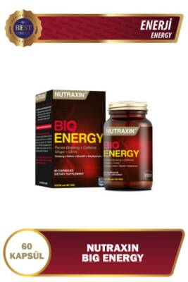 Nutraxin Big Energy - Vitamin Takviyesi 60 Tablet - 1