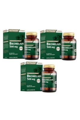 Nutraxin Bromelain 60 Kapsül X 3 - Nutraxin