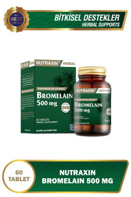 Nutraxin Herbal Bromelain 500 Mg Ananas 60 Tablet - Nutraxin
