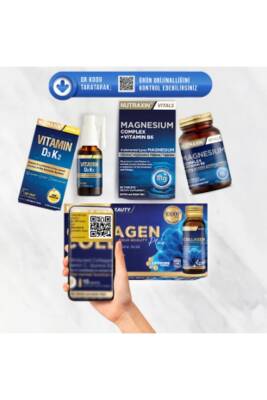 Nutraxin Magnezyum Complex 60 Tablet 125 Mg - Bisiglinat - Taurat - Malat - Sitrat - B6 - 2