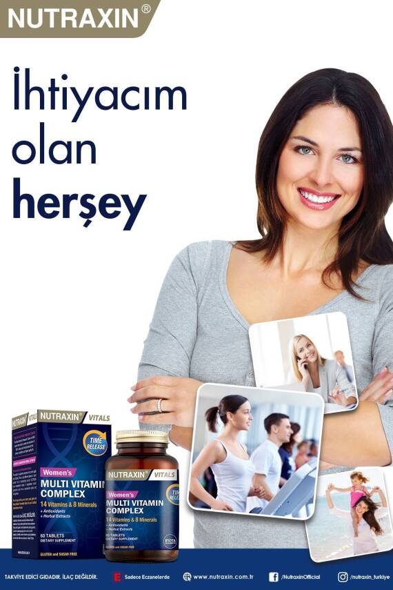 Nutraxin Vitals Women's Multivitamin Complex 60 Tablet - 2