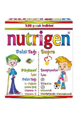 Nutrigen Balık Yağı 200ml + Supra Şurup 200 Ml - Nutrigen