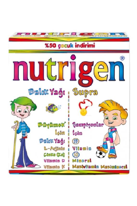 Nutrigen Balık Yağı 200ml + Supra Şurup 200 Ml - 1