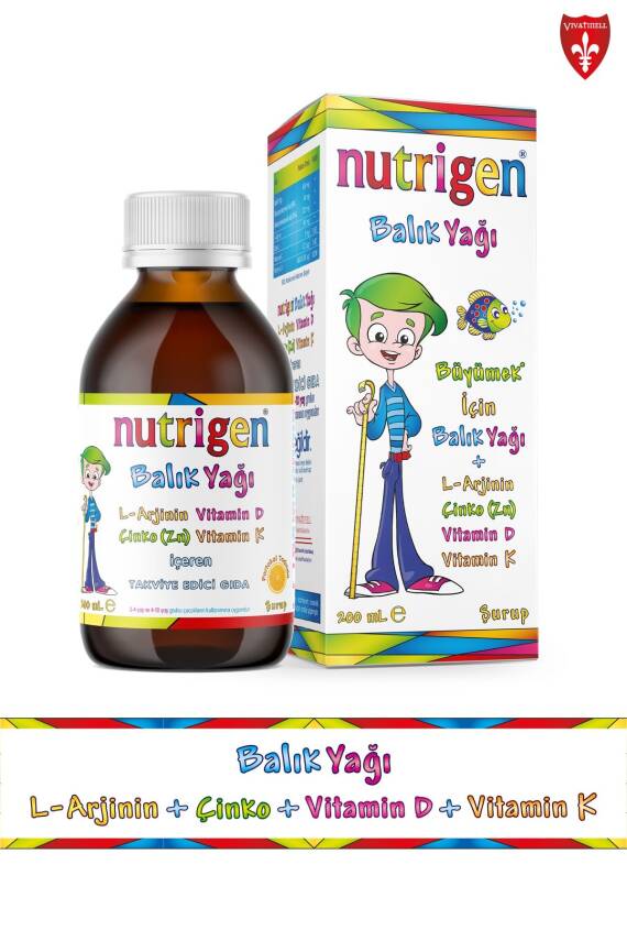 Nutrigen Balık Yağı Şurup 200 ml - 1