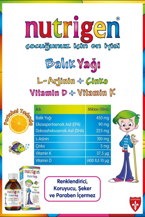 Nutrigen Balık Yağı Şurup 200 ml - 4