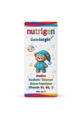 Nutrigen Good Night Melisa, Kediotu, Mayıs Papatyası, Ihlamur ve Vitaminler - Nutrigen