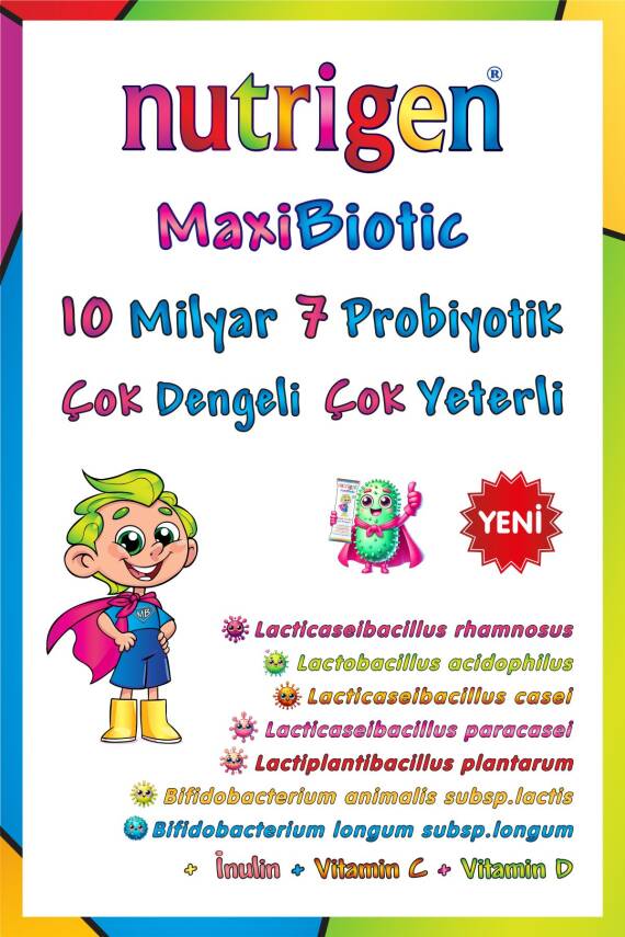 Nutrigen Maxibiotic 10 Milyar 7 Probiyotik 10 Saşe - 2
