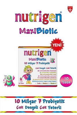 Nutrigen Maxibiotic 10 Milyar 7 Probiyotik 10 Saşe - Nutrigen