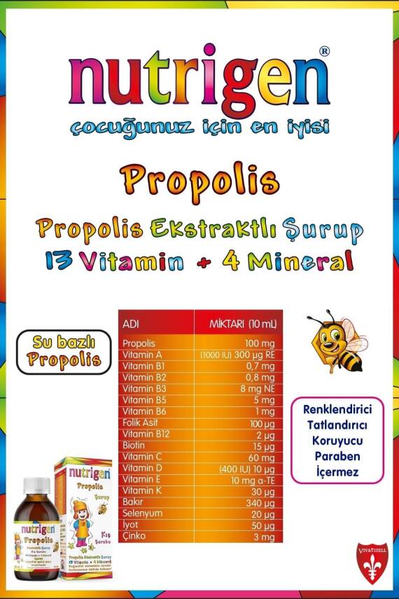 Nutrigen Propolis Şurup 200 ml x 2 adet - 3