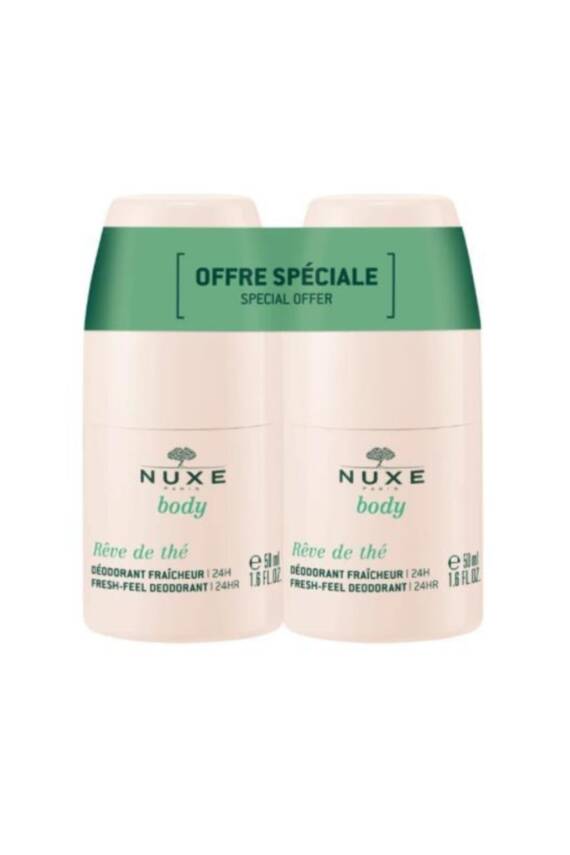 Nuxe Body Reve De The Roll-On Deodorant 50 Ml x 2 - 1
