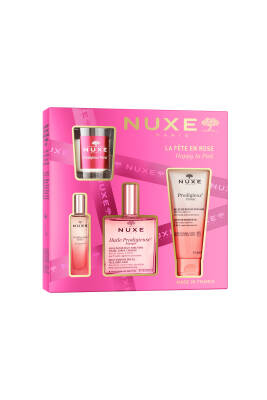 Nuxe Pembe Mutluluk Yılbaşı Hediye Seti - Nuxe