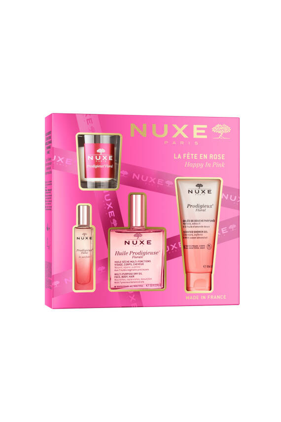 Nuxe Pembe Mutluluk Yılbaşı Hediye Seti - 1