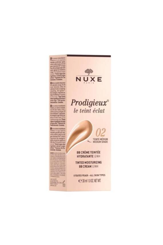 Nuxe Prodigieux BB Cream Tinted Moisturizing 30 ml - 02 Medium Shade - 2