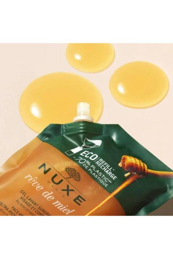 Nuxe Reve De Miel Face And Body Ultra Rich Cleansing Gel 400 ml Yeniden Dolum - 3