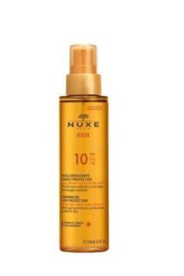 Nuxe Sun Bronzlaştırıcı Yüz Ve Vücut Yağı Spf 10 150ml - Nuxe