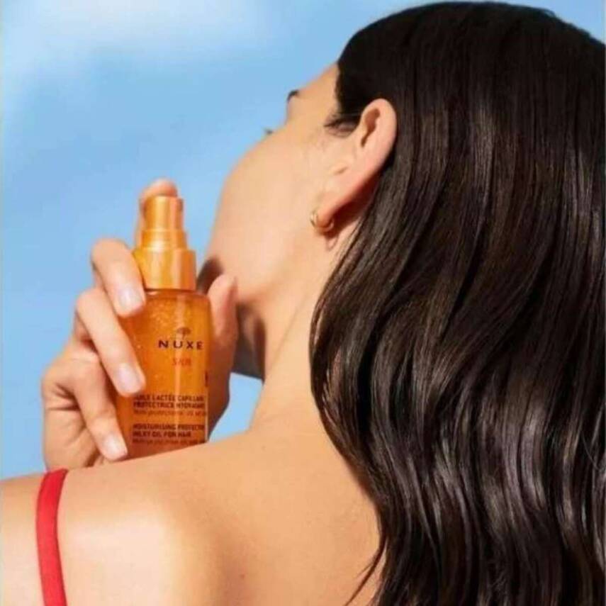 Nuxe Sun Nemlendirici Ve Koruyucu Çift Fazlı Saç Bakım Sütü 100ml - 3