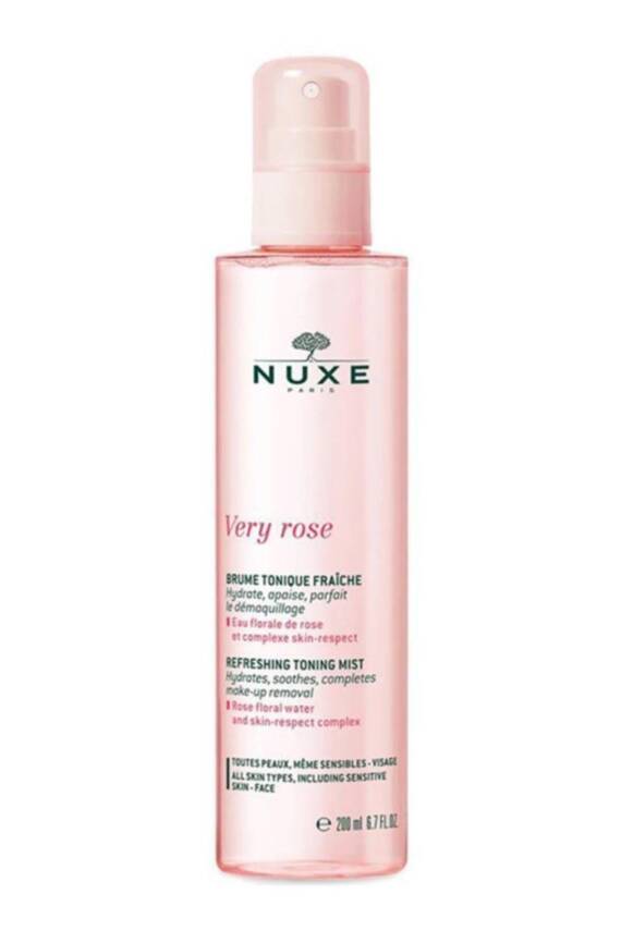 Nuxe Very Rose Refreshing Toning Mist Tonik 200 ml - 1