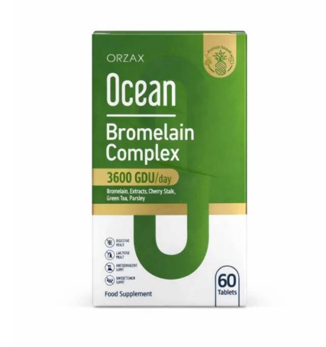 Ocean Bromelain Complex 60 Tablet - 1