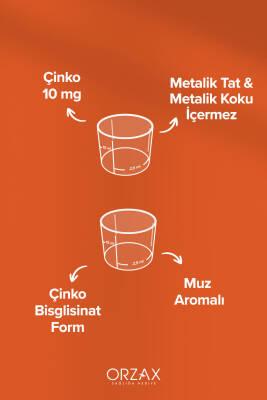 Ocean Çinko Bisglisinat 150 ml Muz Aromalı - 3