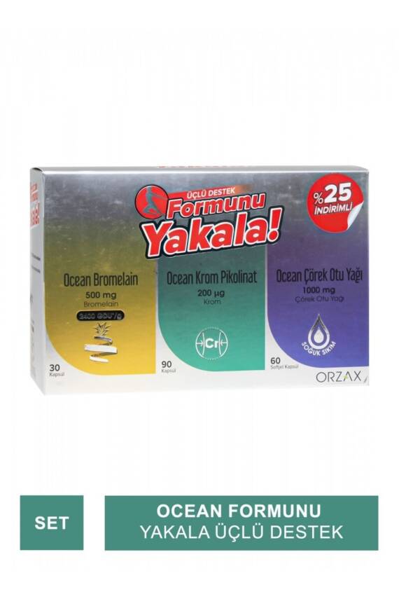 Ocean Formunu Yakala (Çörek Otu+Krom+Bromelain) - 1