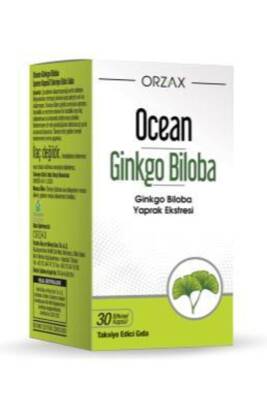 Ocean Ginkgo Biloba 30 Kapsül - Orzax
