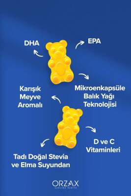 Ocean Gummies Omega 3 Kids - 60 Adet Çiğnenebilir Jel Form - 3