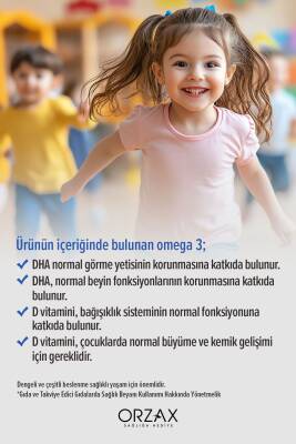 Ocean Gummies Omega 3 Kids - 60 Adet Çiğnenebilir Jel Form - 4