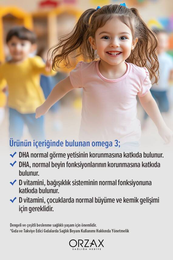 Ocean Gummies Omega 3 Kids - 60 Adet Çiğnenebilir Jel Form - 4