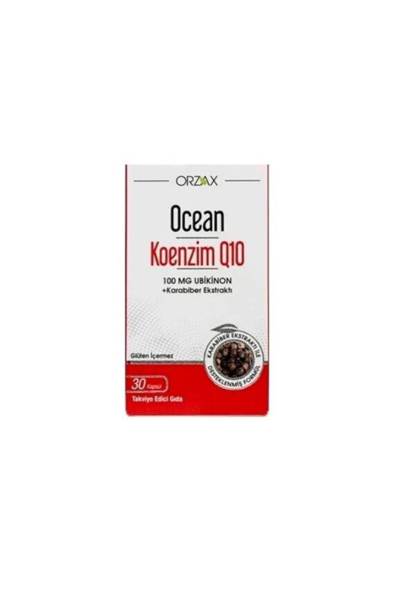 Ocean Koenzim Q10 100 mg Ubikinon 30 Kapsül - 1