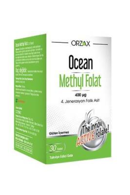 Ocean Methyl Folat 30 Tablet - Orzax