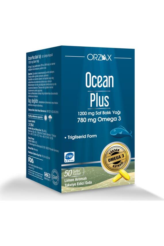 Ocean Plus 1200 Mg 50 Kapsul - 1