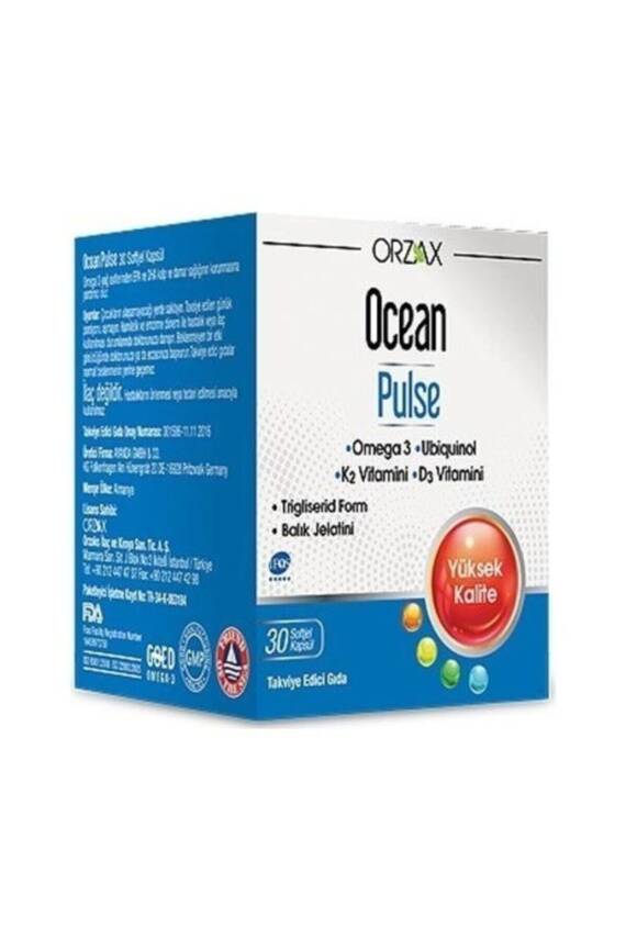 Ocean Pulse Balık Yağı 30 Kapsül - 1