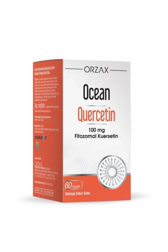 Ocean Quercetin 100 Mg 60 Kapsül Takviye Edici Gıda - 1