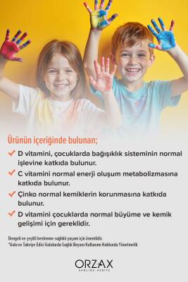Ocean Gummies Defence C Vitamini , D3 Vitamini Ve Çinko Içeren Takviye Edici Gıda 60 Jel Table - 4