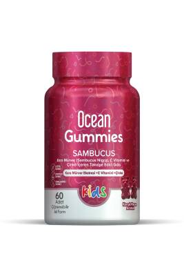 Ocean Smart Gummies Sambucus Takviye Edici Gıda 64 Adet 8697595872680 - 1